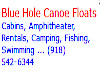 Blue Hole Canoe Floats 