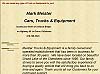 Mark Meister Cars,Trucks & Equipment