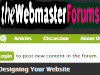 The Webmaster Forums: